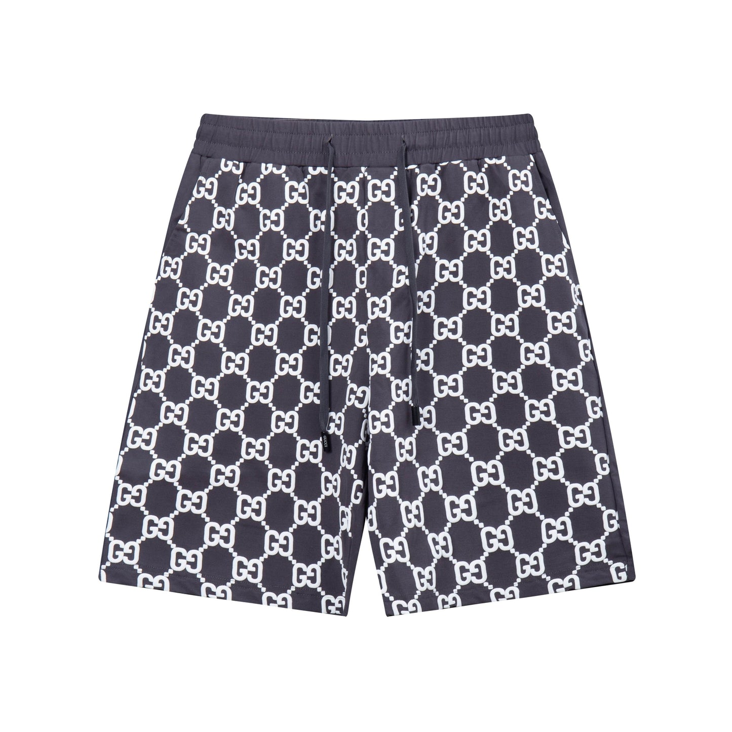 250408 New high-quality partially full-printed knitted shorts