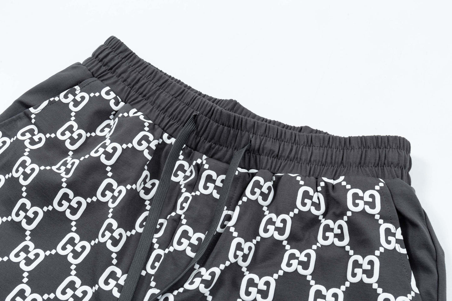 250408 New high-quality partially full-printed knitted shorts