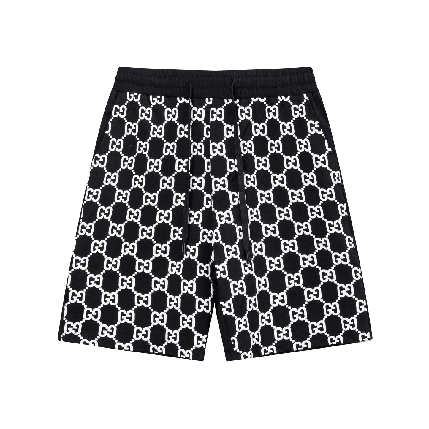 250408 New high-quality partially full-printed knitted shorts
