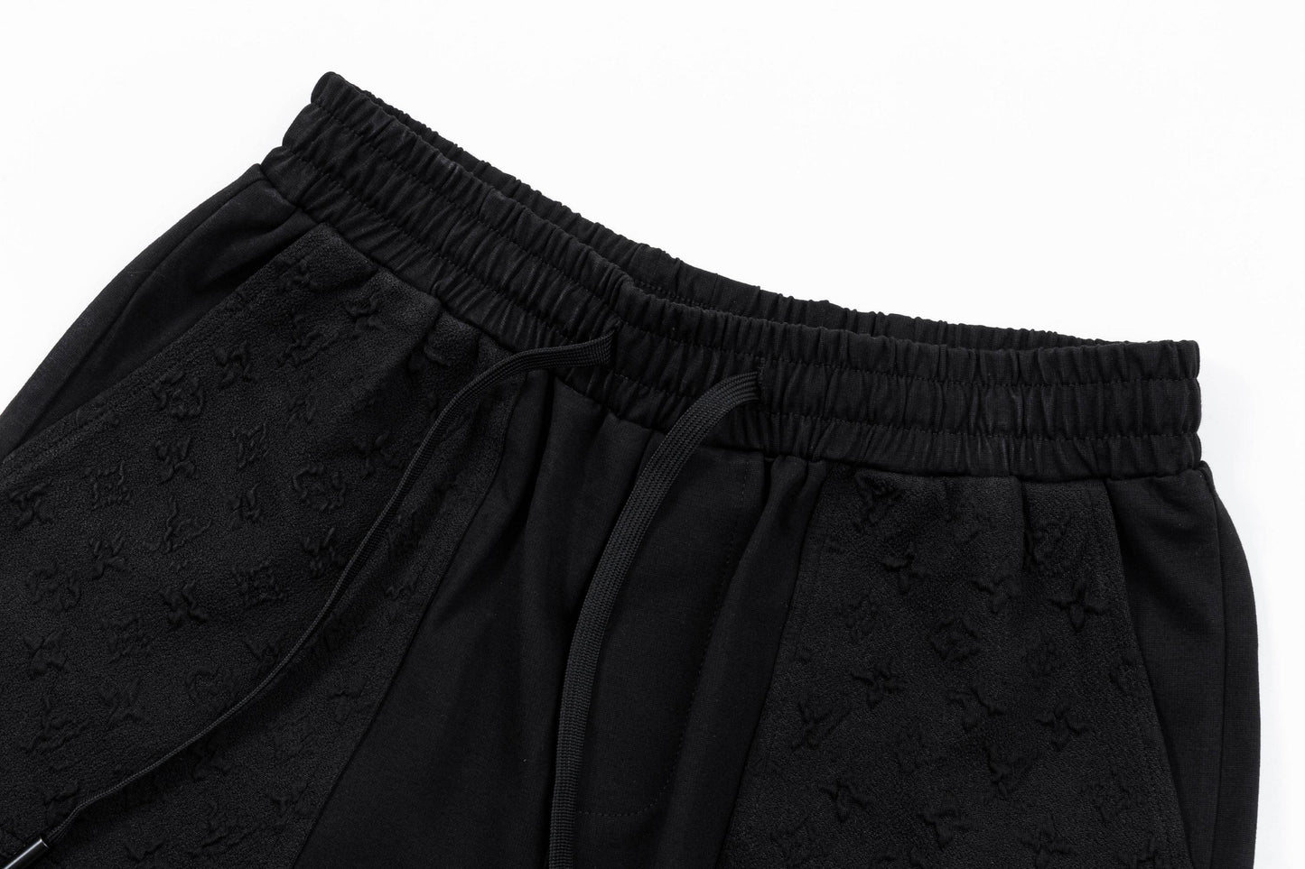 250408 New high-quality pocket jacquard printed knitted shorts