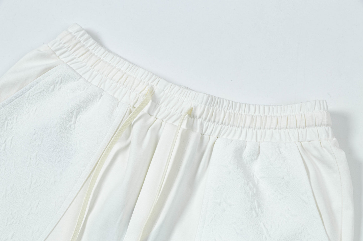 250408 New high-quality pocket jacquard printed knitted shorts