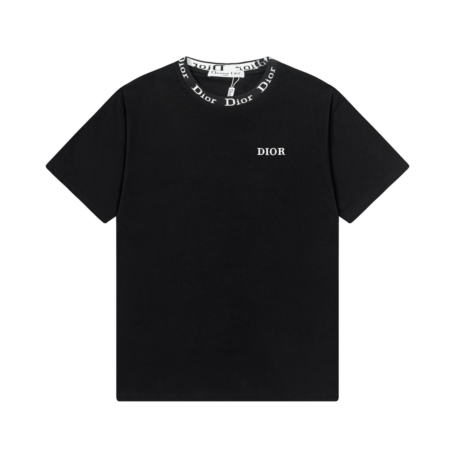 250408 New high-quality custom threaded printed T-shirts