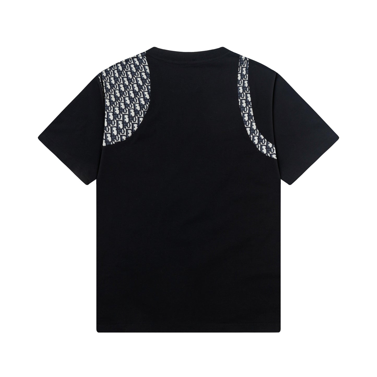 250408 New high-quality patchwork printed T-shirts
