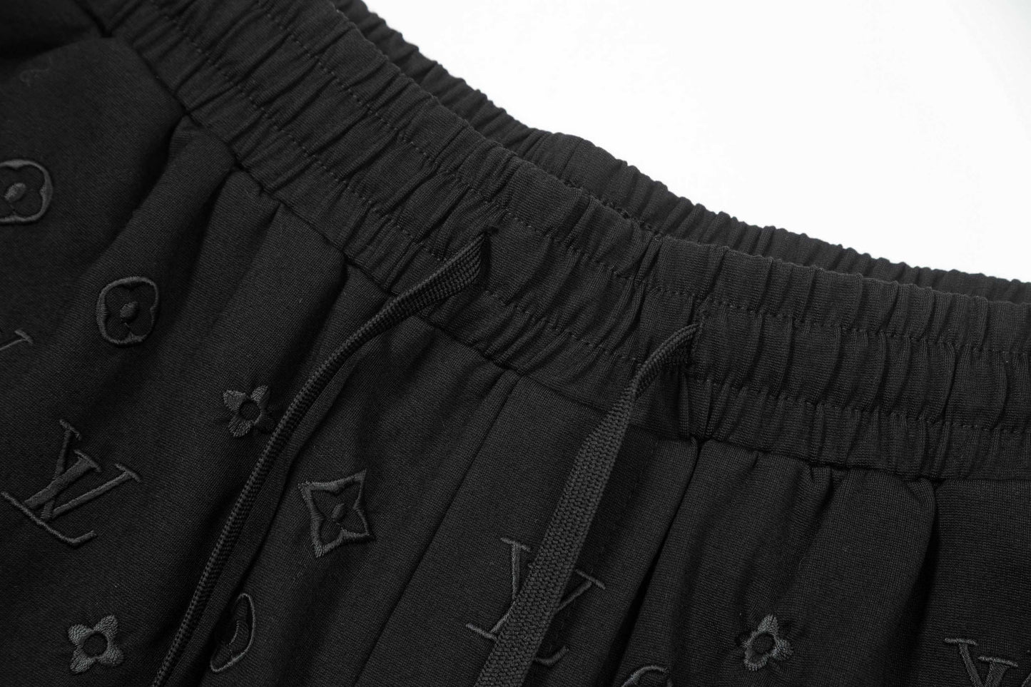 250408 New high-quality patchwork embroidered knitted shorts