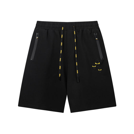 250408 New high-quality patchwork embroidered knitted shorts