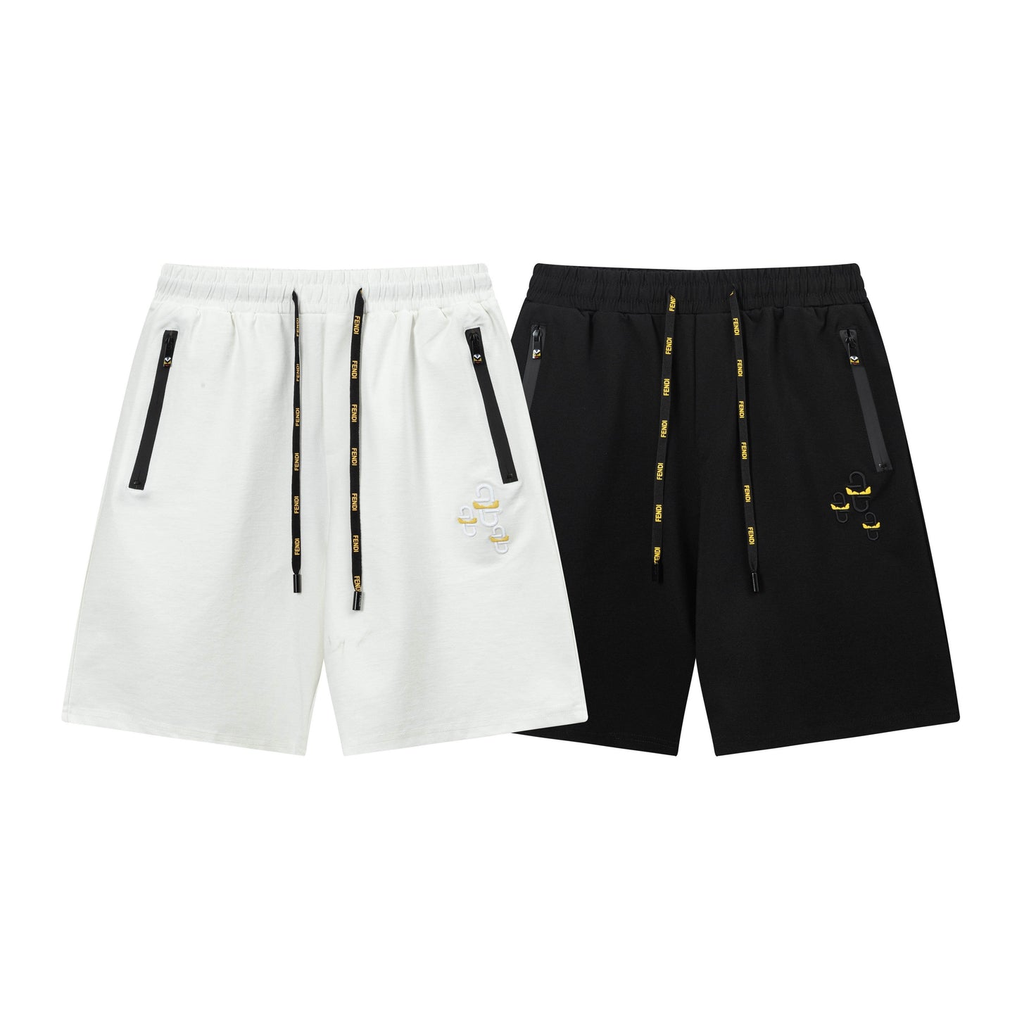 250408 New high-quality patchwork embroidered knitted shorts
