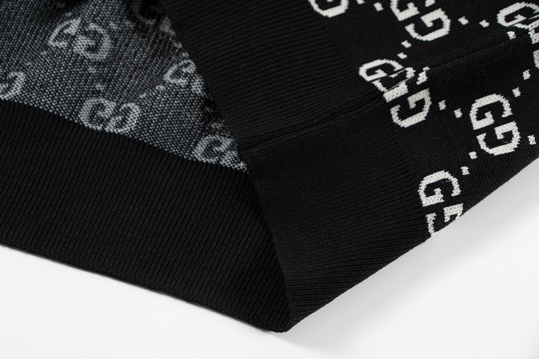 250408 New high-quality jacquard fabric knitted POLO shirt