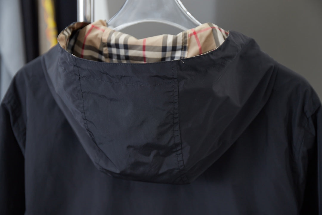 250408 New high-quality double-sided checkered jacket