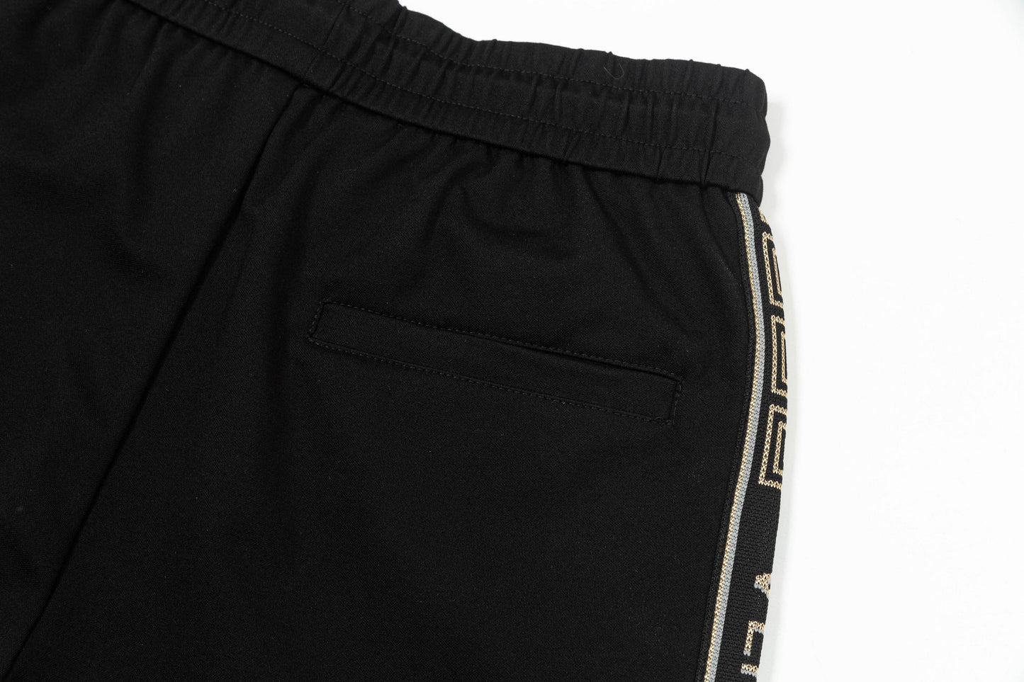 250408 New high-quality webbing patchwork embroidered shorts