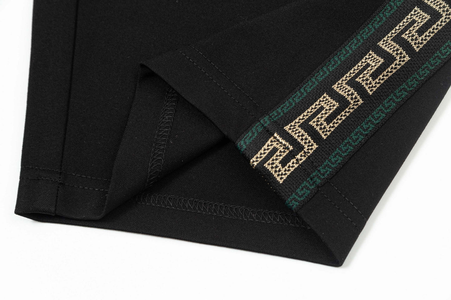250408 New high-quality webbing patchwork embroidered shorts