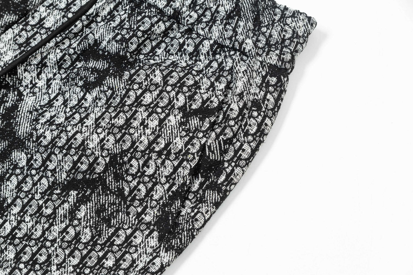 250408 New high-quality heavy jacquard fabric knitted shorts