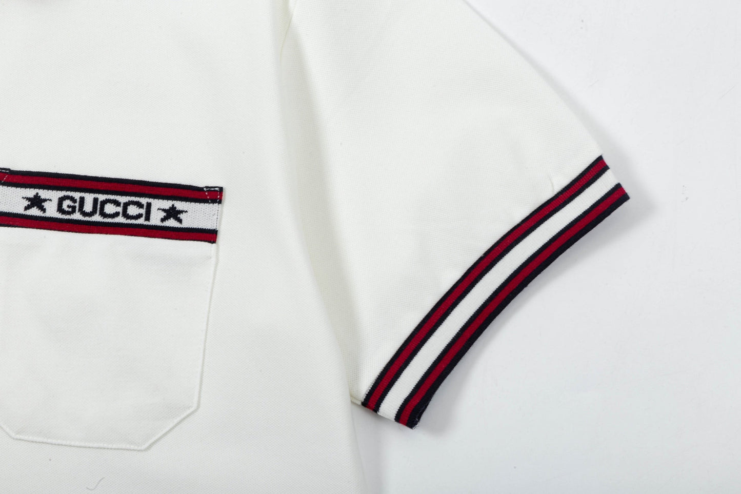 250408 New high-quality letter webbing with a color-matched collar POLO