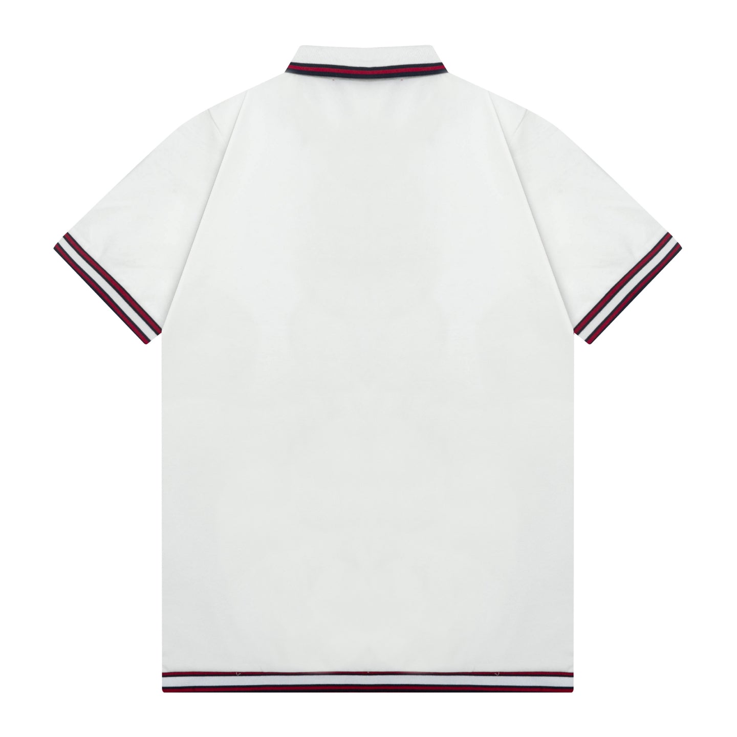 250408 New high-quality letter webbing with a color-matched collar POLO
