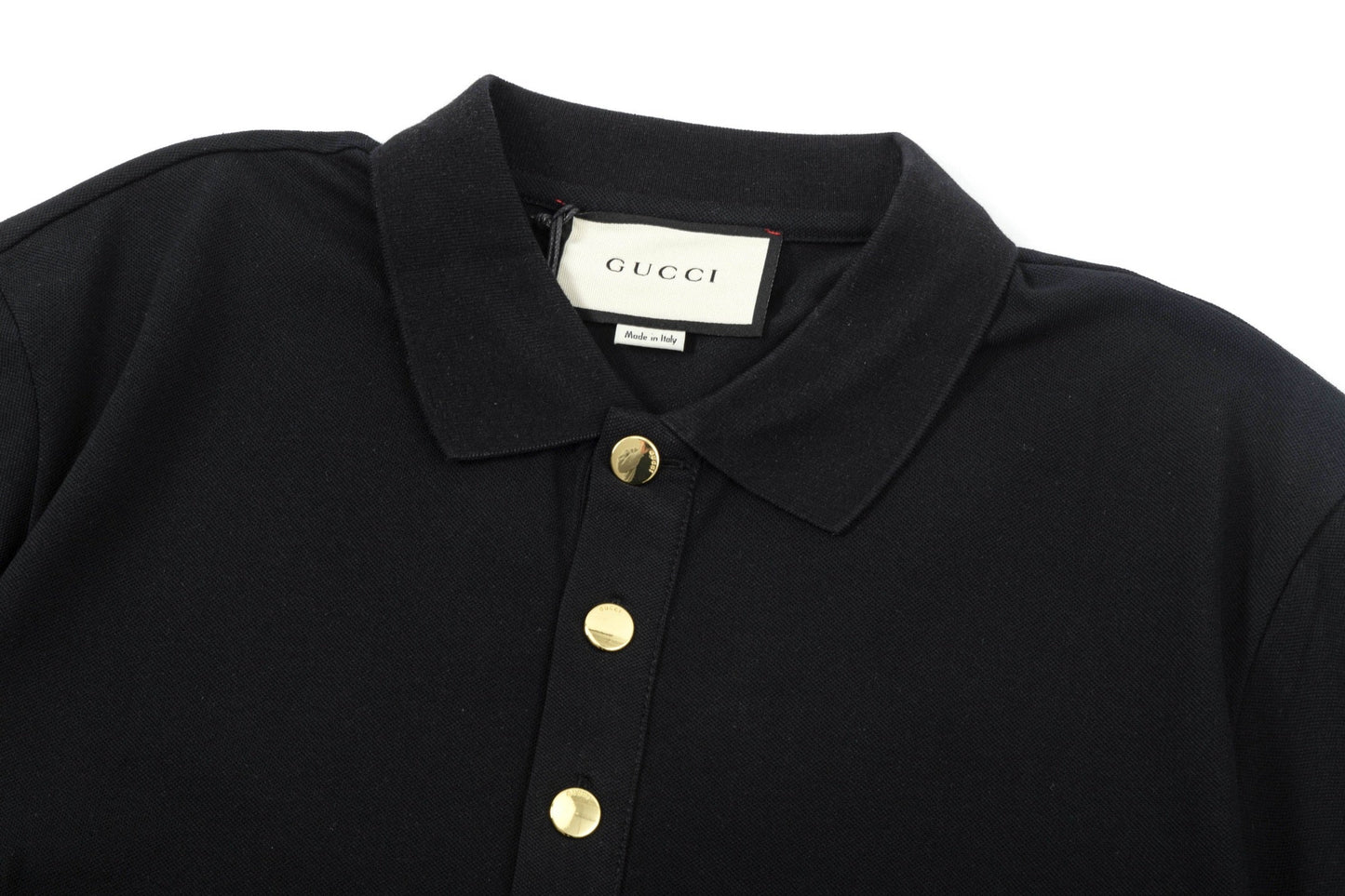 250408 New high-quality letter webbing POLO shirt
