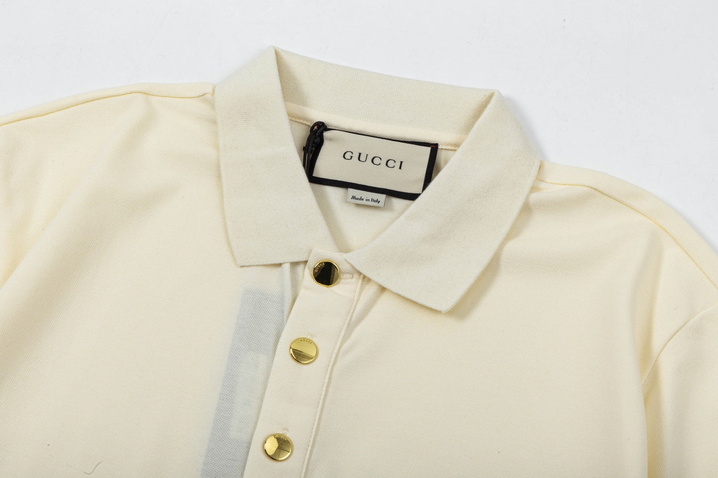 250408 New high-quality letter webbing POLO shirt