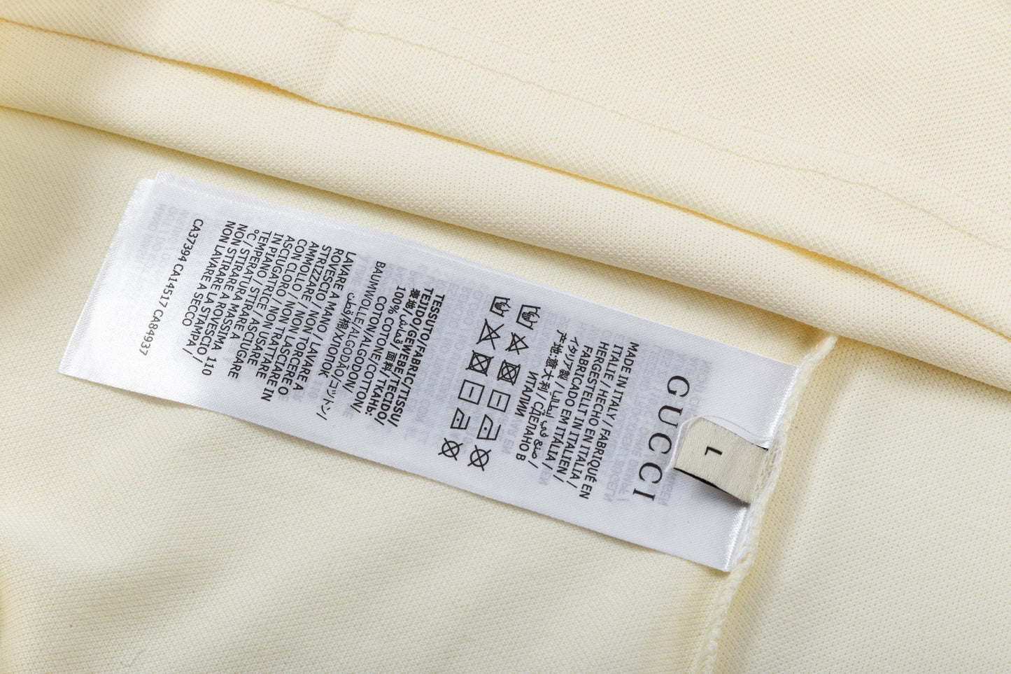 250408 New high-quality letter webbing POLO shirt