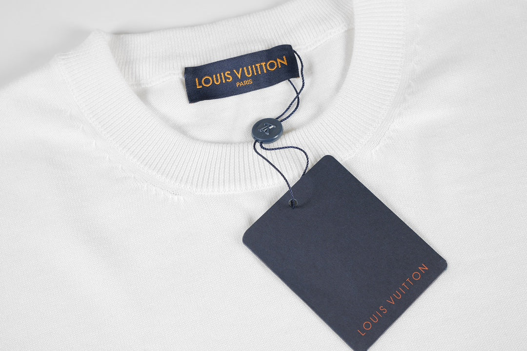250408 New high-quality gradient diamond T-shirt