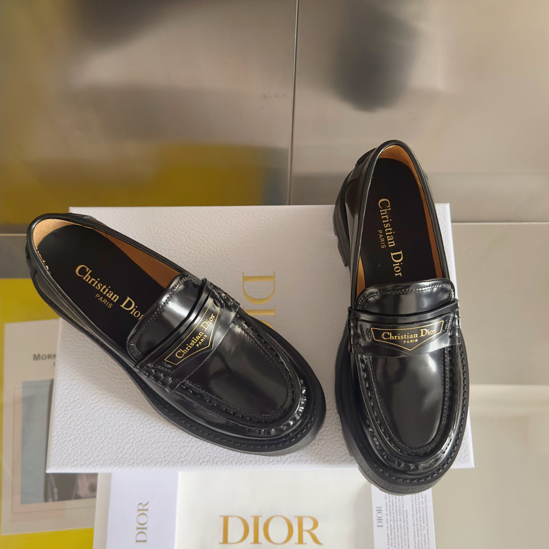 250501 New high-end, simple and fashionable loafers for girls