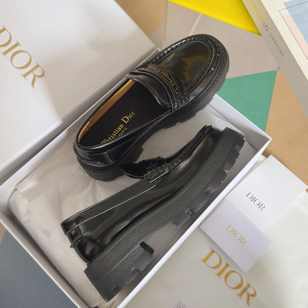 250501 New high-end, simple and fashionable loafers for girls