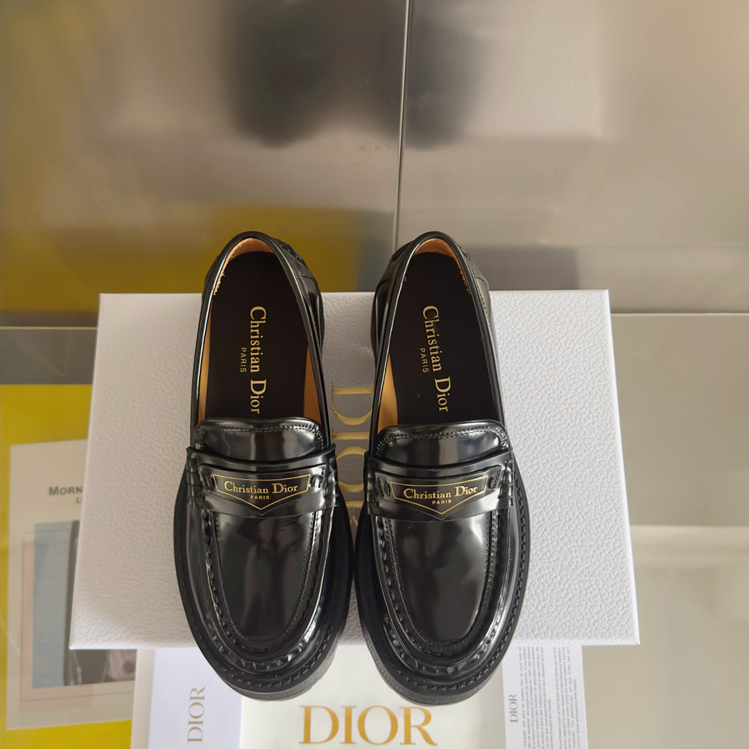 250501 New high-end, simple and fashionable loafers for girls