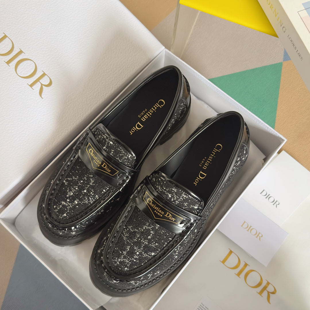250501 New high-end, simple and fashionable loafers for girls