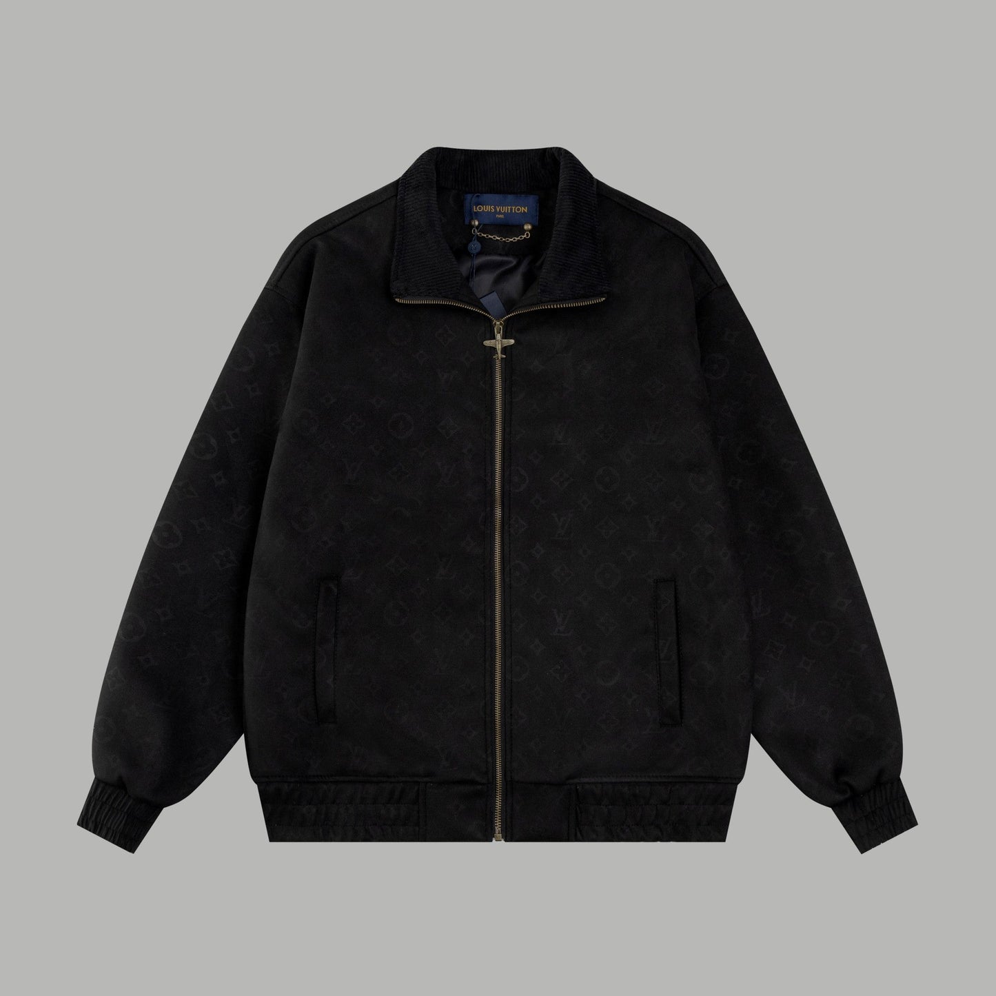 250520 New high-quality embroidered suede cowhide pilot jacket