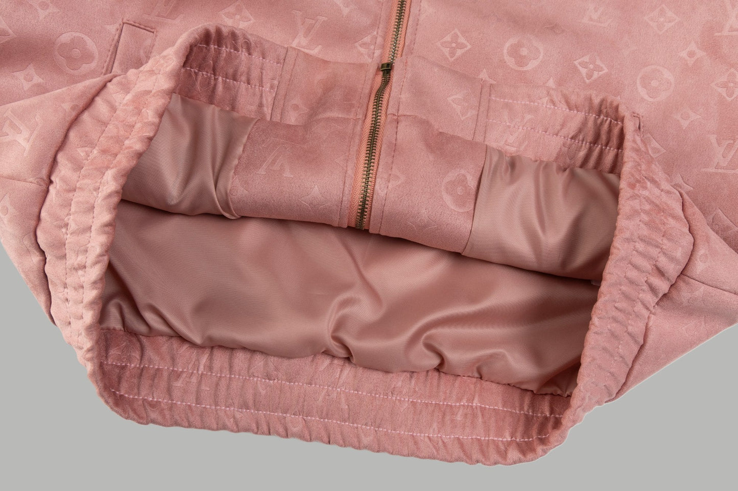 250520 New high-quality embroidered suede cowhide pilot jacket