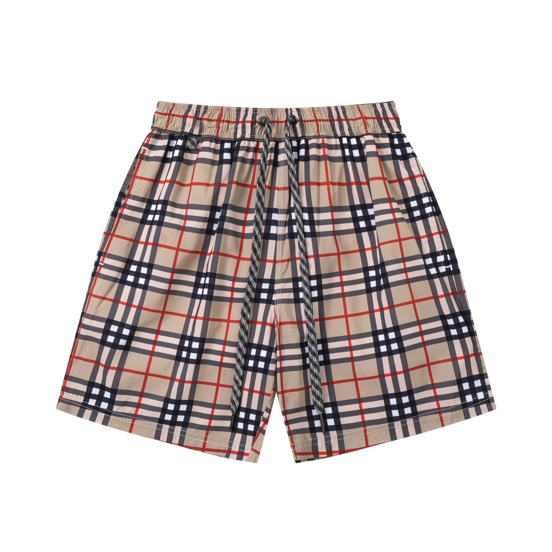 250520 New classic checked fashion shorts