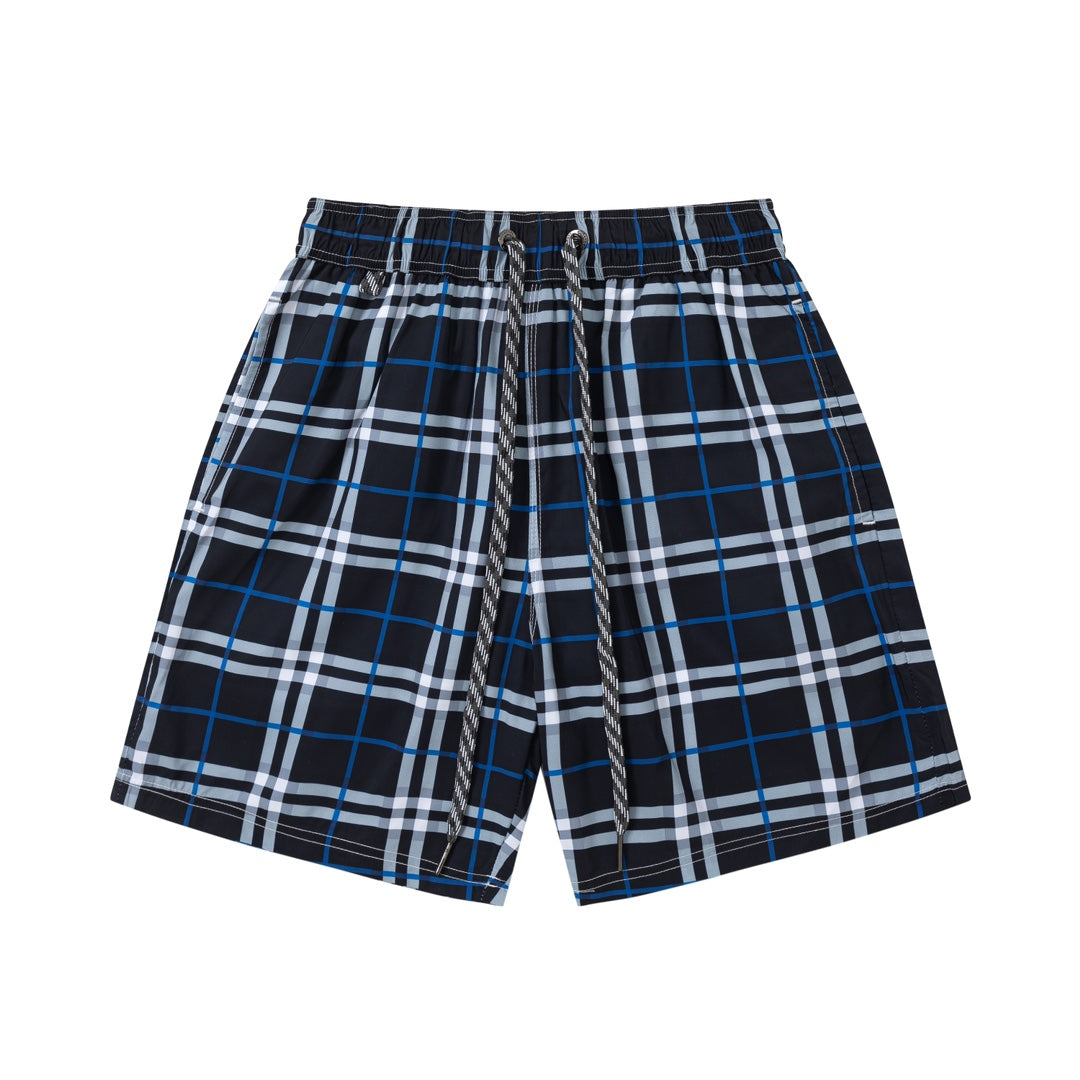 250520 New classic checked fashion shorts