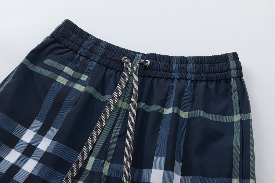250520 New classic checked fashion shorts