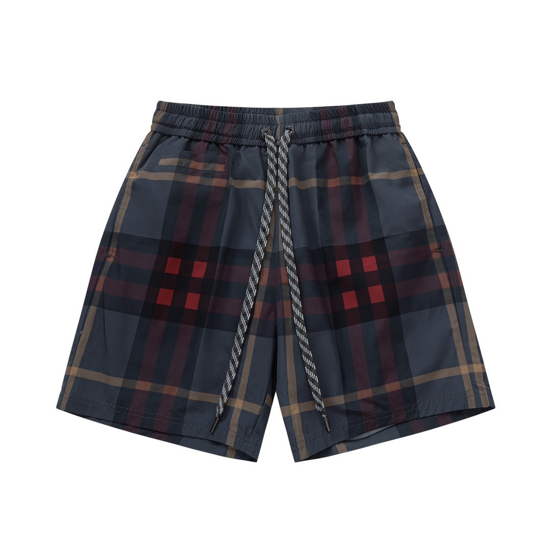 250520 New classic checked fashion shorts