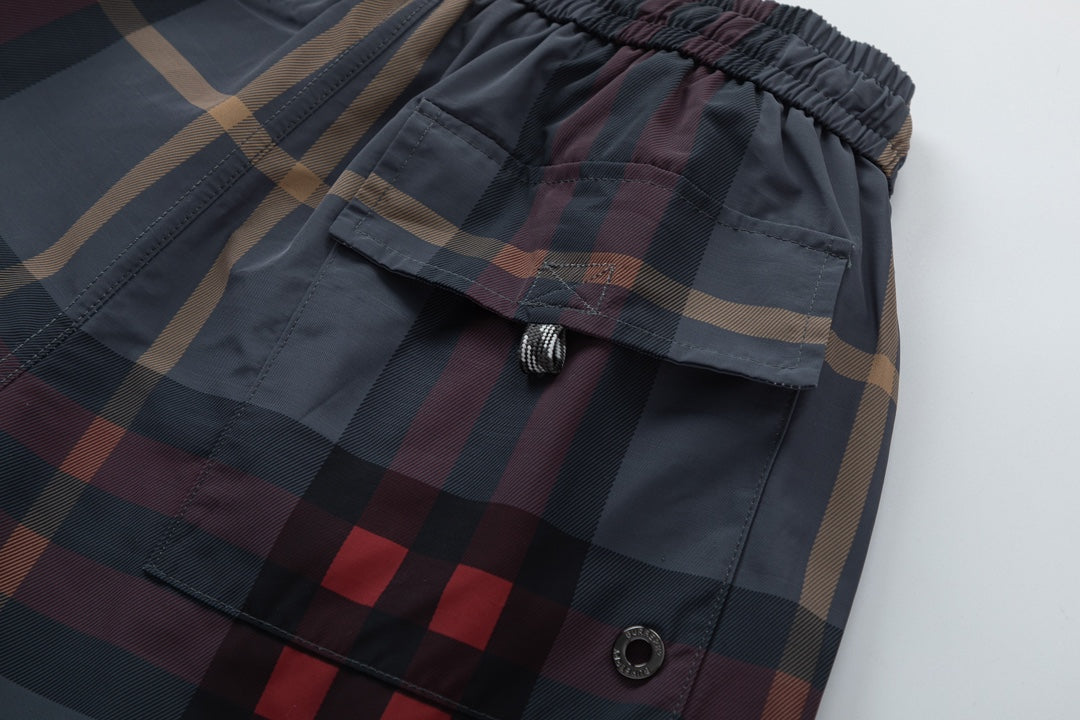 250520 New classic checked fashion shorts