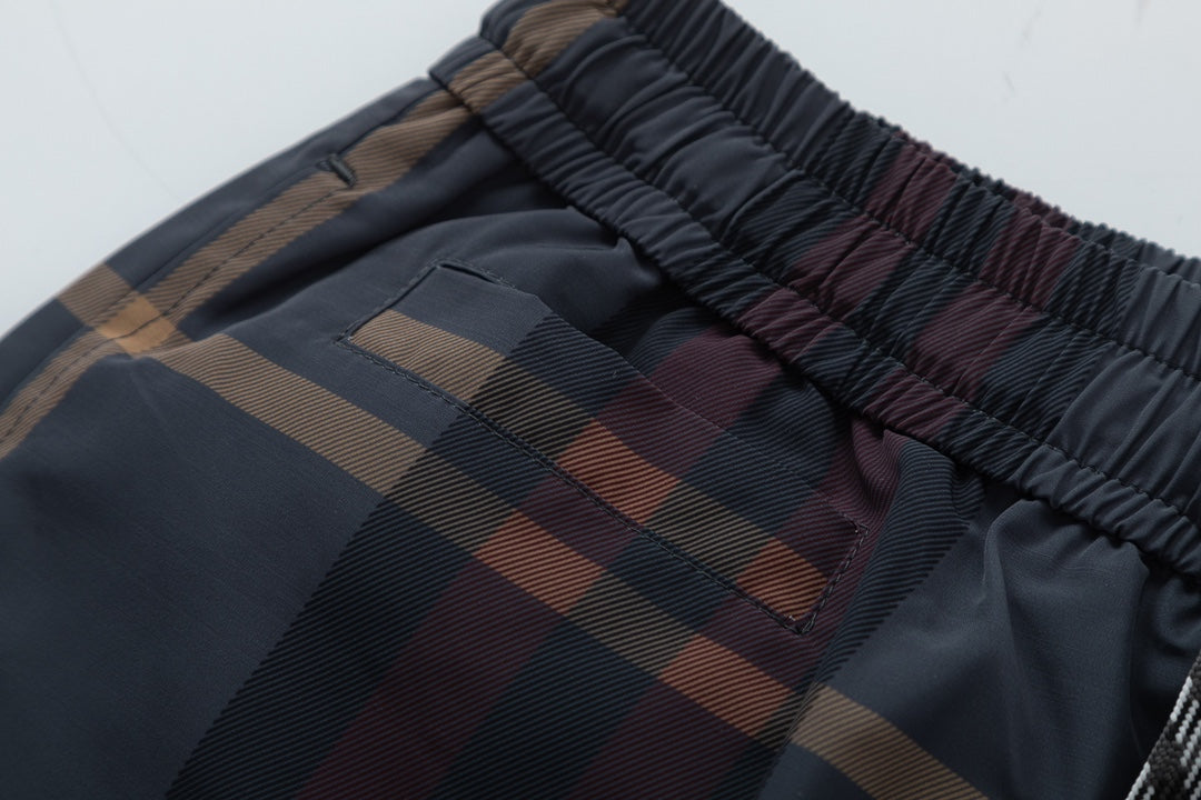 250520 New classic checked fashion shorts
