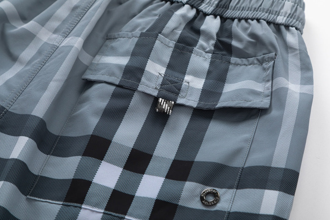 250520 New classic checked fashion shorts