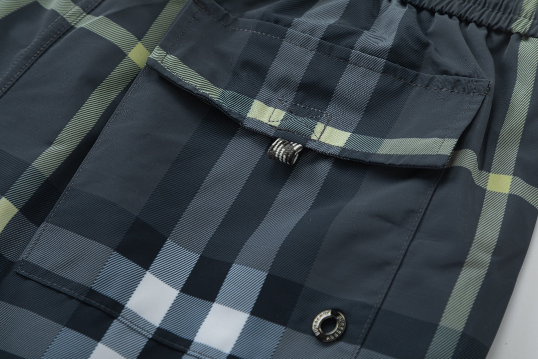 250520 New classic checked fashion shorts