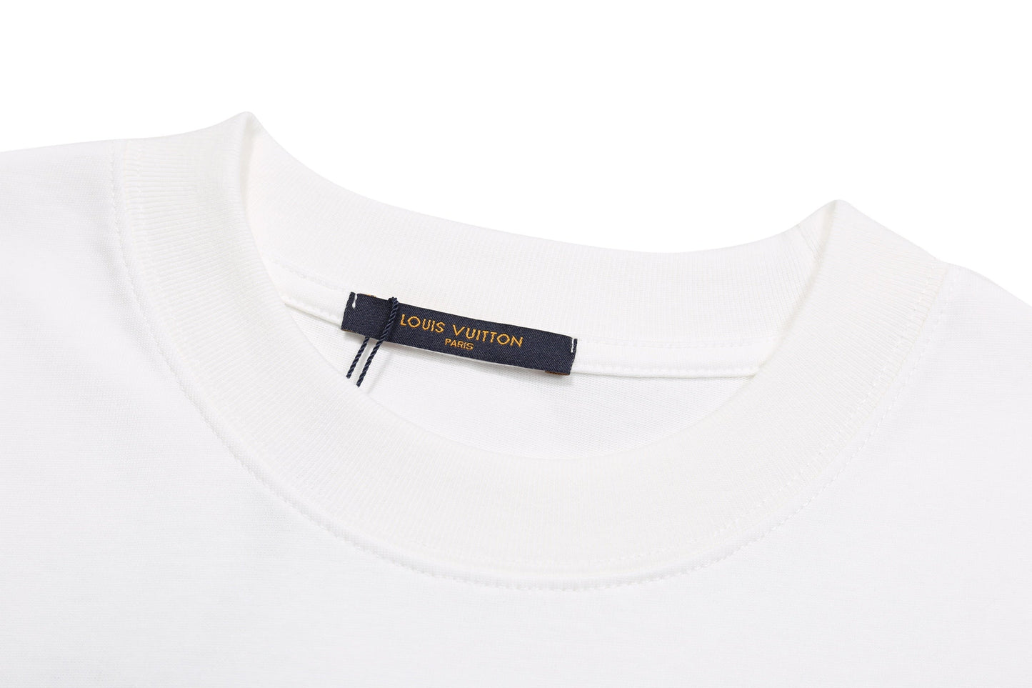 250520 New style painted graffiti collar T-shirt