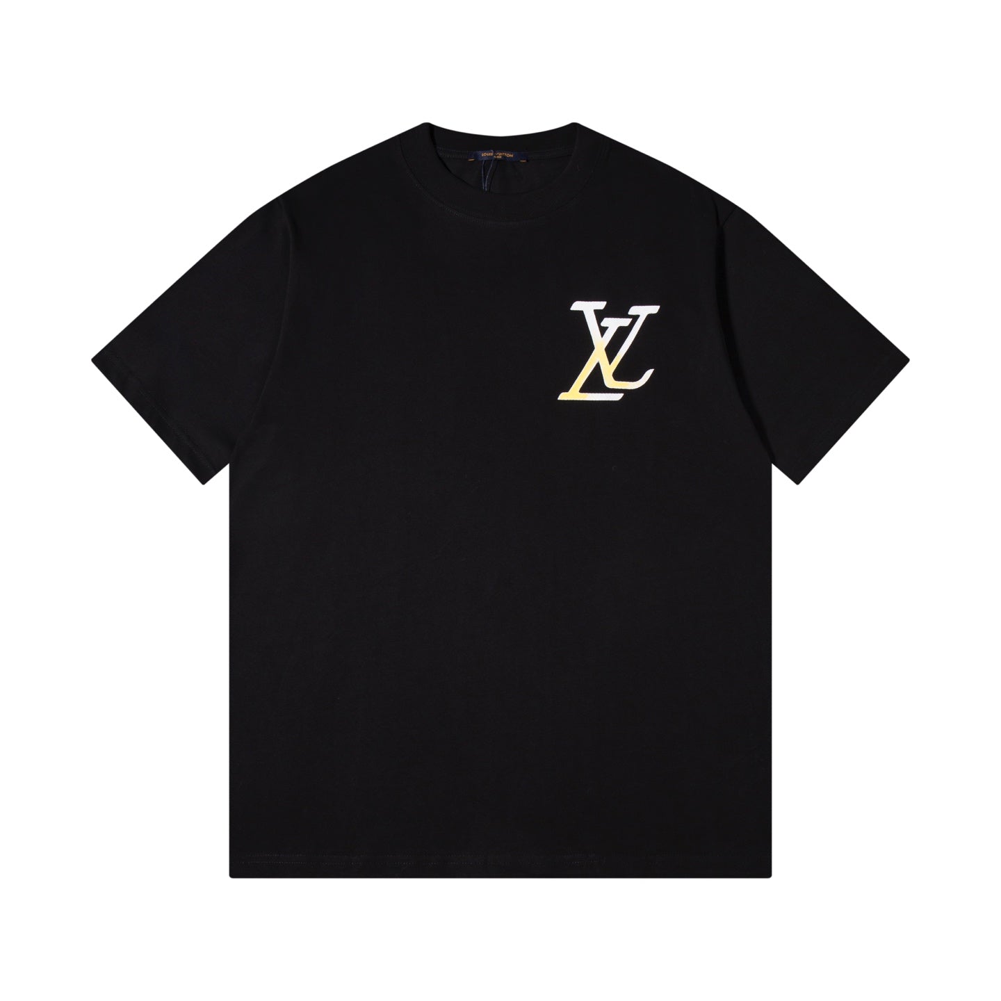 250520 New style painted graffiti collar T-shirt