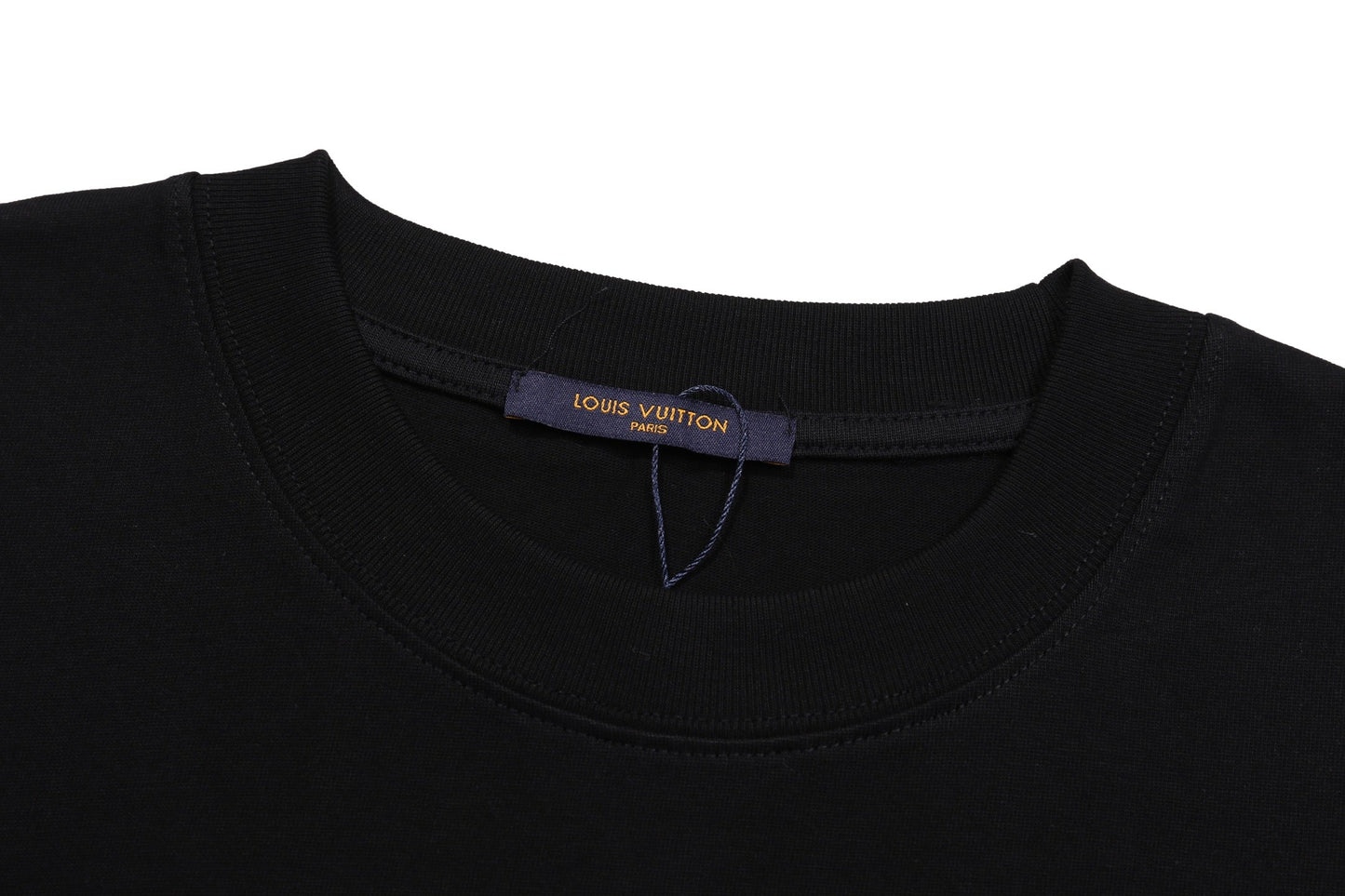 250520 New style painted graffiti collar T-shirt
