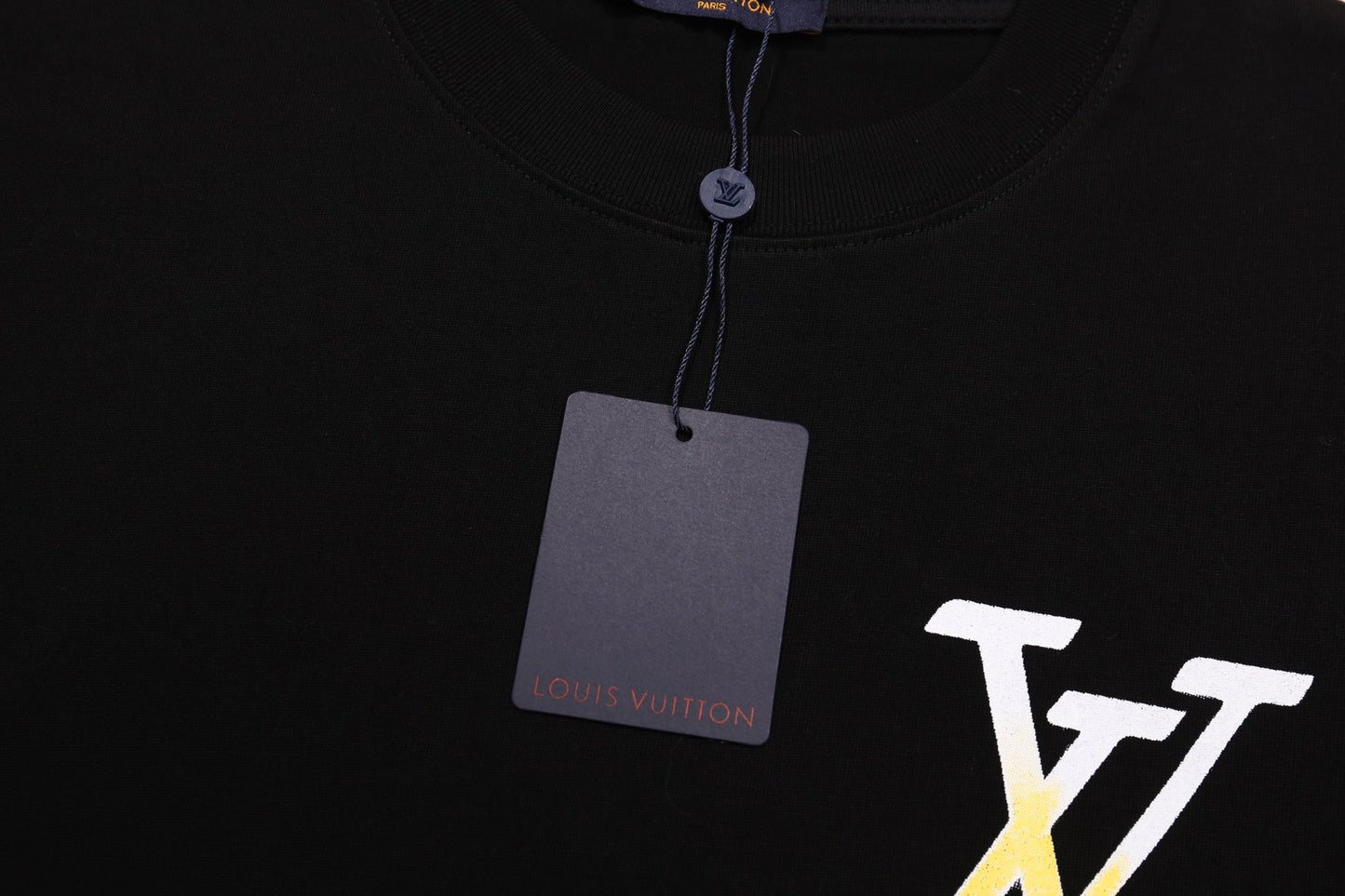 250520 New style painted graffiti collar T-shirt