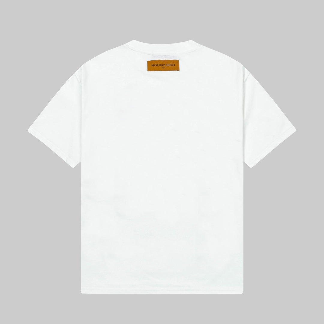 250520 New chain print T-shirt