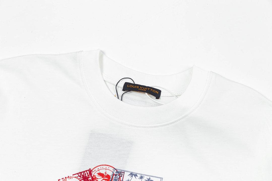 250520 New chain print T-shirt
