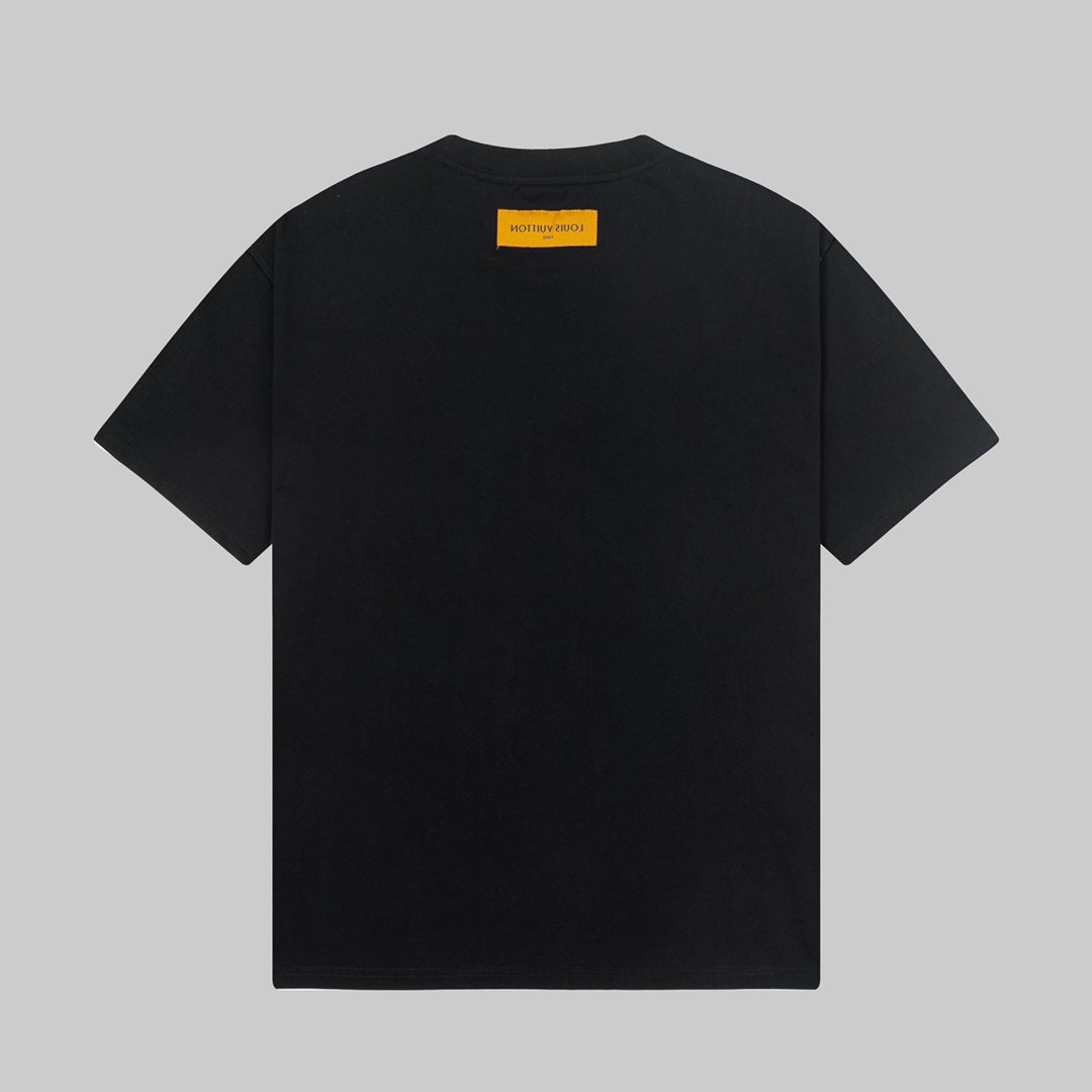 250520 New chain print T-shirt