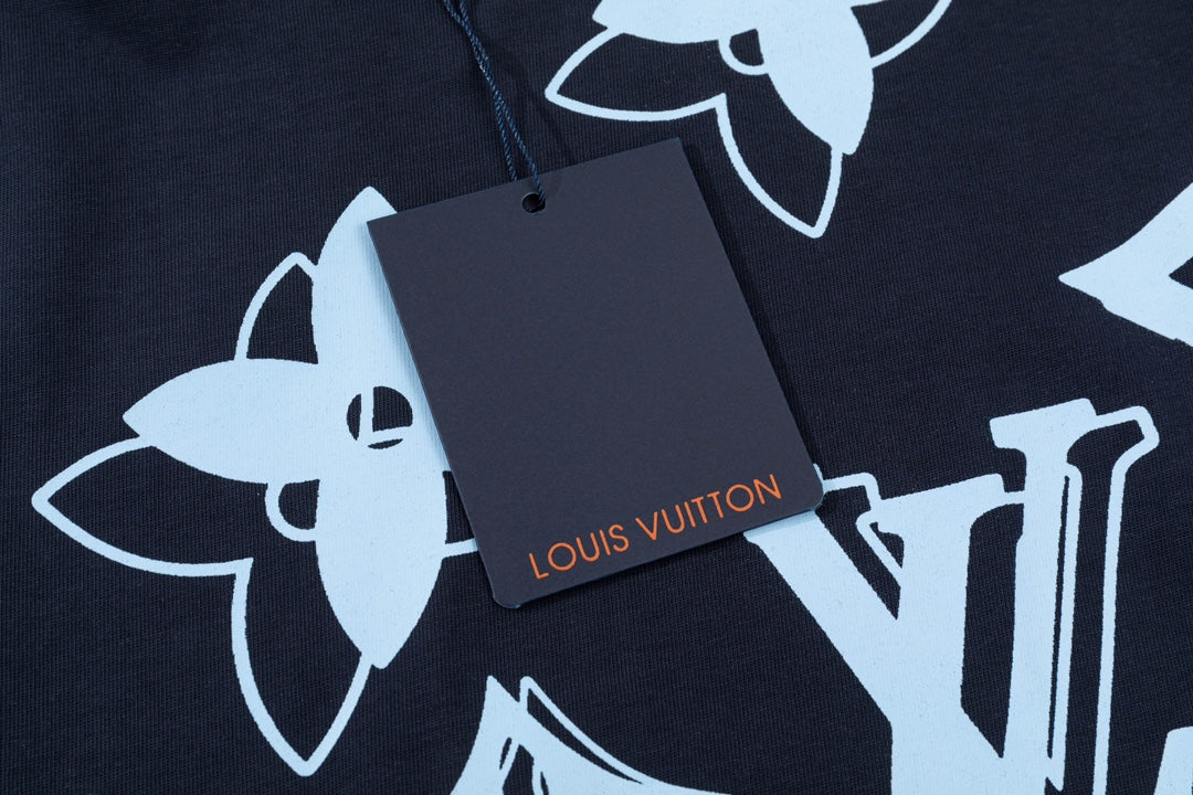 250520 New high-quality full-print patterned back printed T-shirt