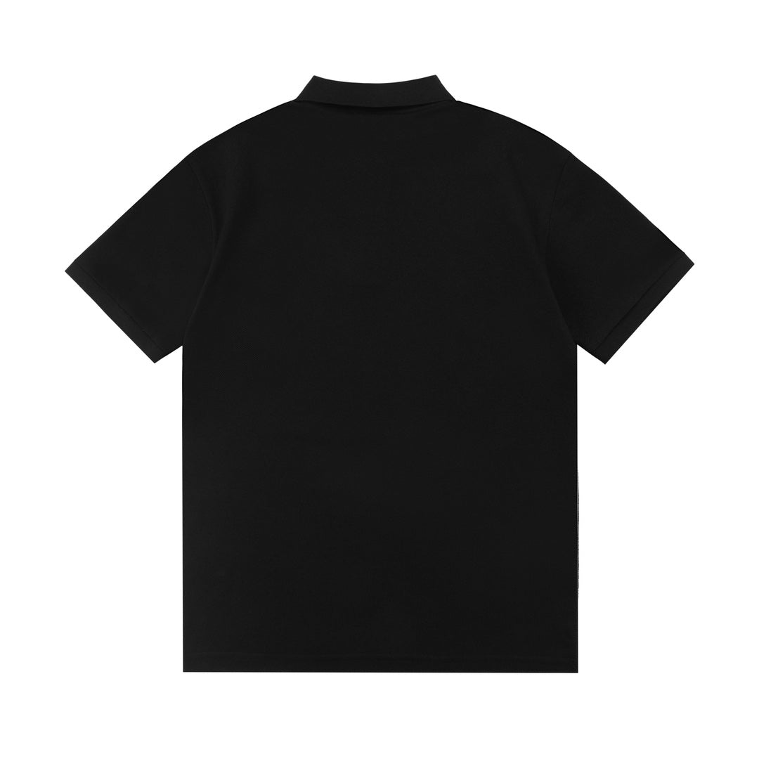 250520 New custom leather stamp letter T-shirt