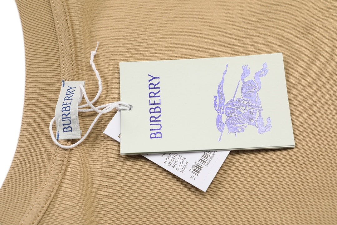 250520 New high-quality webbing patchwork T-shirt