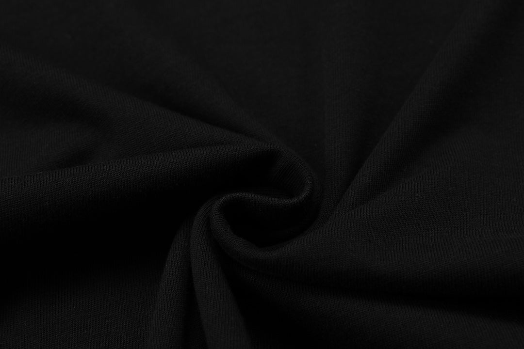 250520 New high-quality webbing patchwork T-shirt
