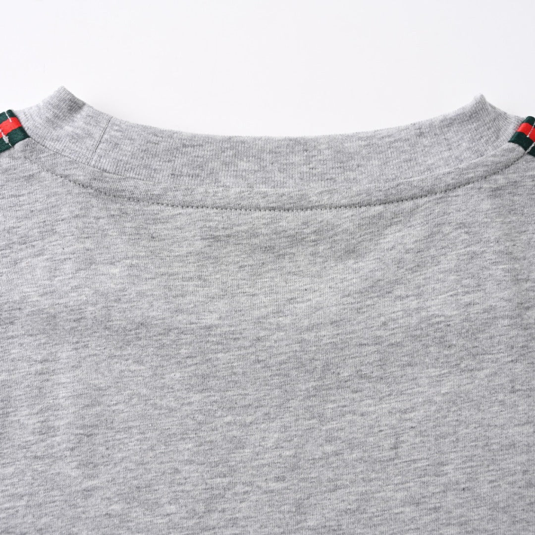 250520 New top-of-the-line sleeve webbing T-shirt