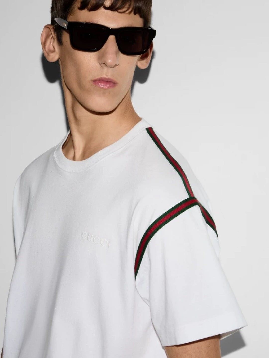 250520 New top-of-the-line sleeve webbing T-shirt
