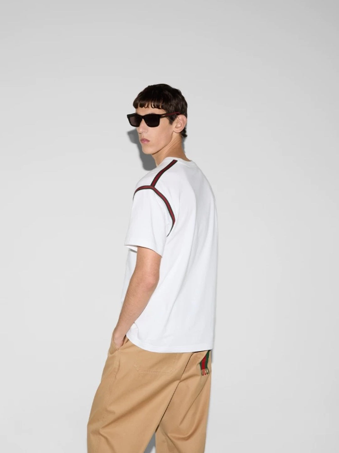 250520 New top-of-the-line sleeve webbing T-shirt