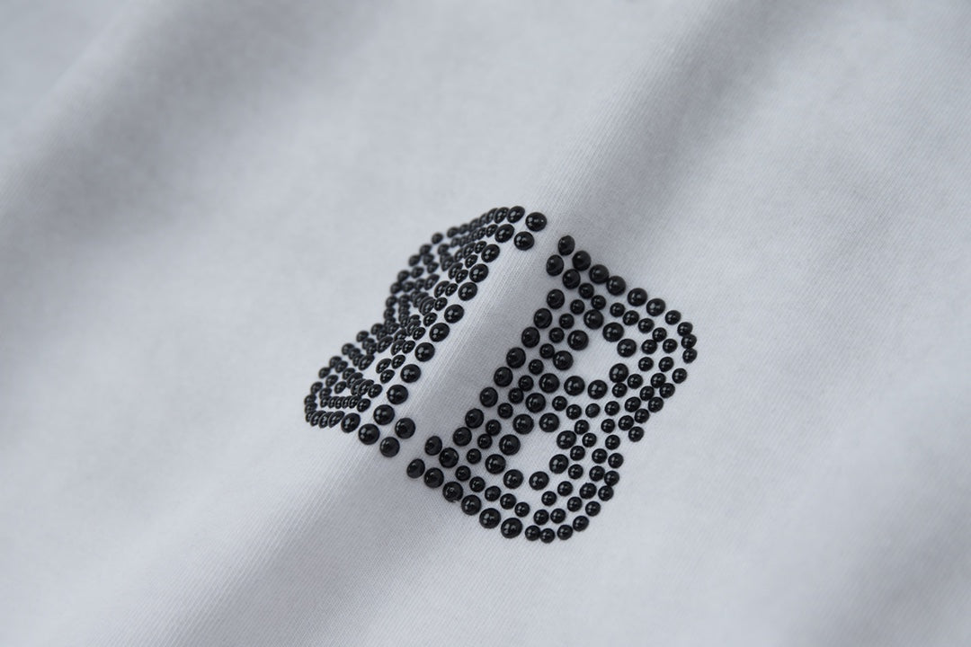 250520 New pearl hot diamond process T-shirt